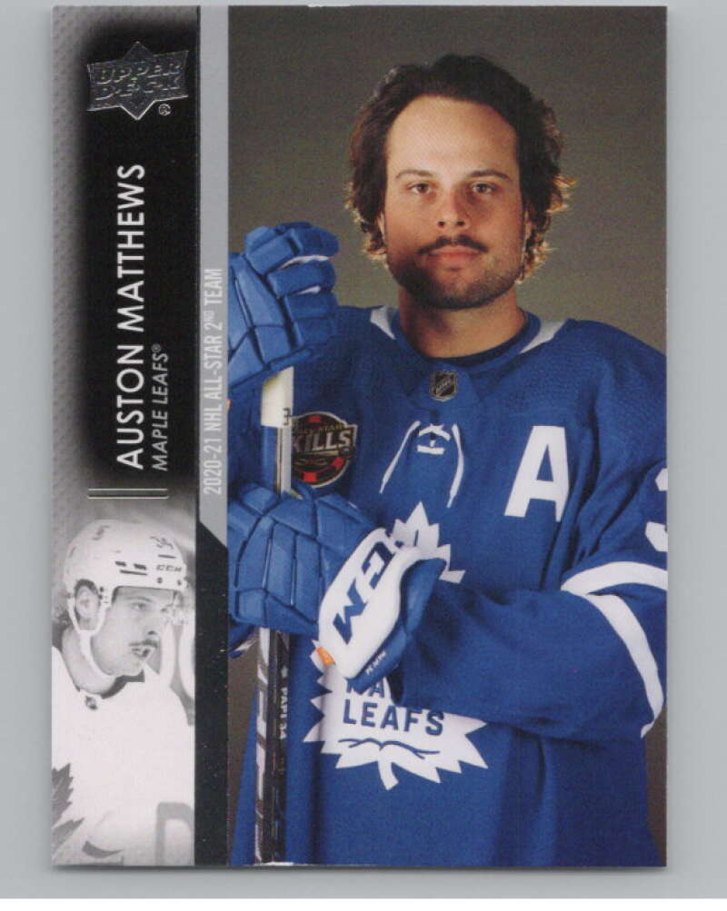 2021-22 Upper Deck Extended Series #674 Auston Matthews Leafs  V100815 Image 1