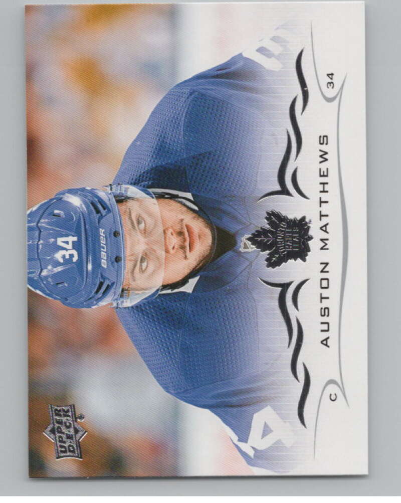 2018-19 Upper Deck #418 Auston Matthews  Toronto Maple Leafs  V100817 Image 1