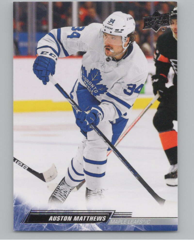 2022-23 Upper Deck #417 Auston Matthews  Toronto Maple Leafs  V100818 Image 1
