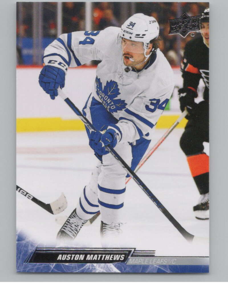 2022-23 Upper Deck #417 Auston Matthews  Toronto Maple Leafs  V100819 Image 1