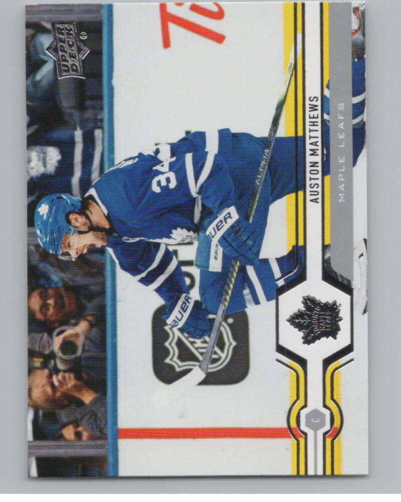 2019-20 Upper Deck #1 Auston Matthews  Toronto Maple Leafs  V100821 Image 1