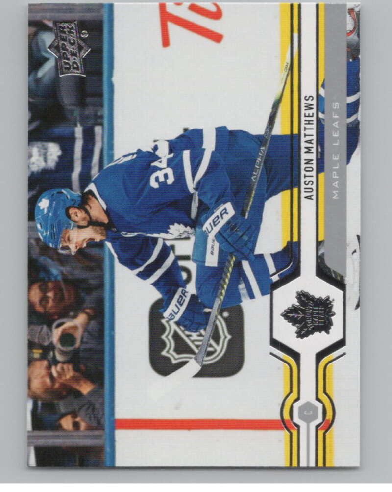2019-20 Upper Deck #1 Auston Matthews  Toronto Maple Leafs  V100822 Image 1