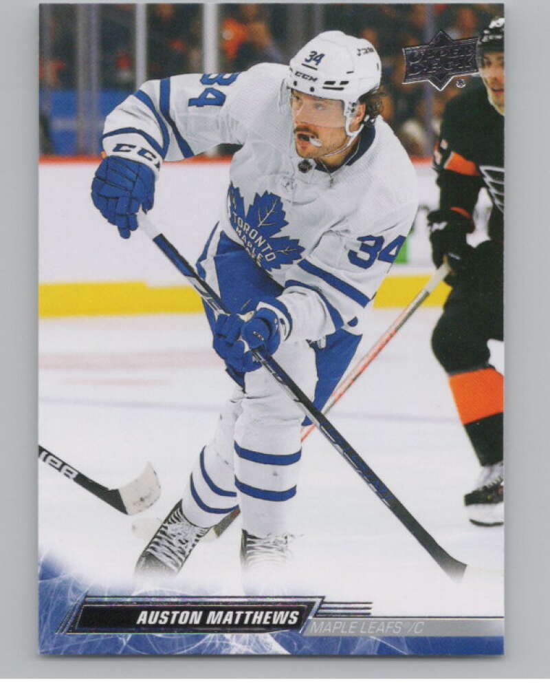 2022-23 Upper Deck #417 Auston Matthews  Toronto Maple Leafs  V100824 Image 1
