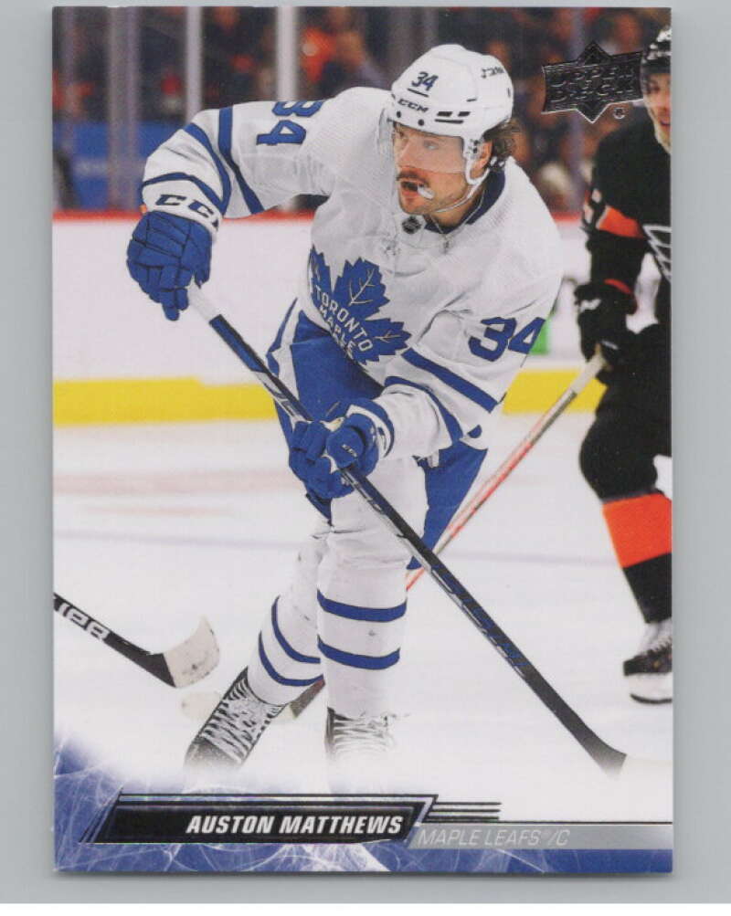 2022-23 Upper Deck #417 Auston Matthews  Toronto Maple Leafs  V100825 Image 1