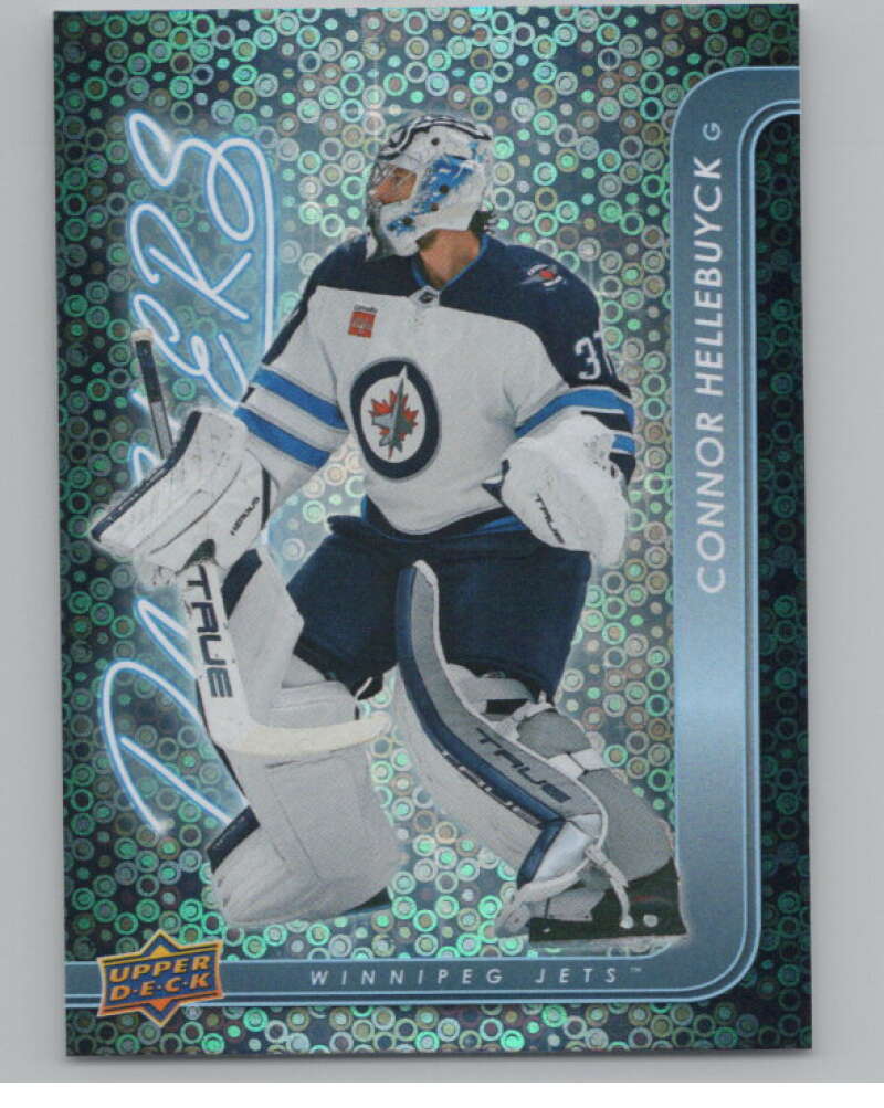 2024-25 Upper Deck Dazzlers Blue #DZ-48 Connor Hellebuyck Jets  V100847 Image 1