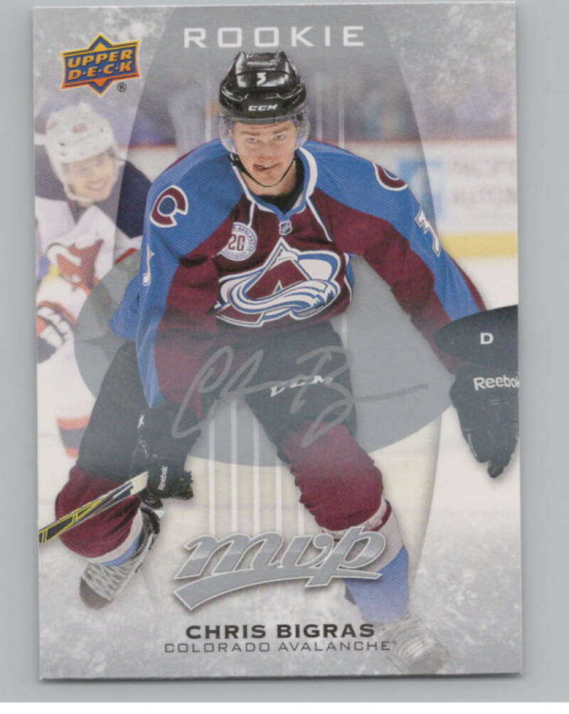 2016-17 Upper Deck MVP #291 Chris Bigras  Colorado Avalanche  V100853 Image 1