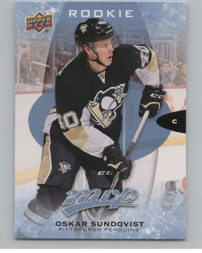 2016-17 Upper Deck MVP #285 Oskar Sundqvist  Pittsburgh Penguins  V100861 Image 1