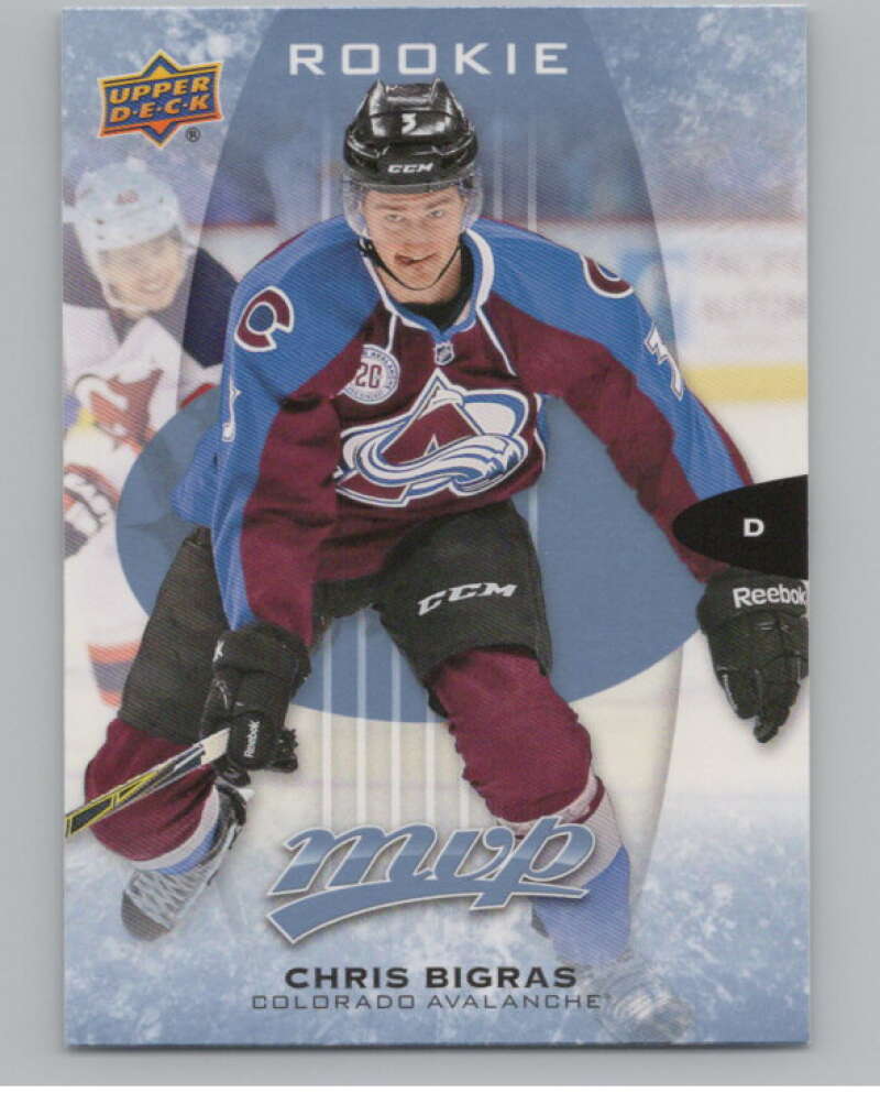 2016-17 Upper Deck MVP #291 Chris Bigras  Colorado Avalanche  V100864 Image 1