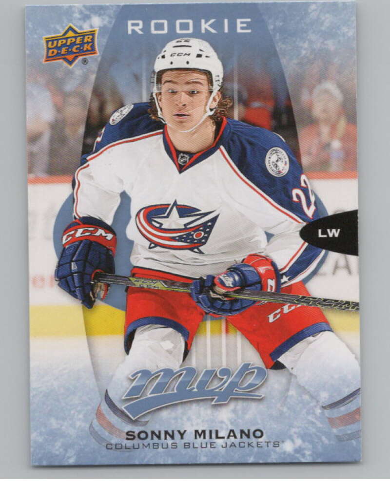2016-17 Upper Deck MVP #298 Sonny Milano  Columbus Blue Jackets  V100870 Image 1