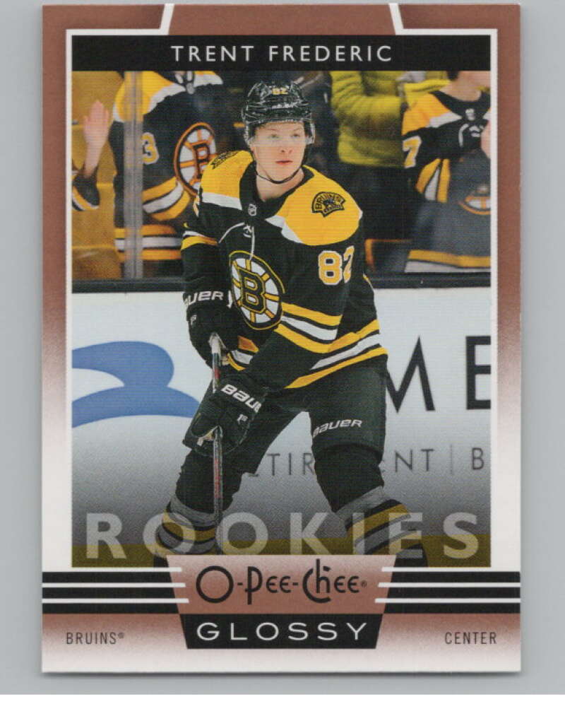 2019-20 Upper Deck OPC Glossy Rookies Copper #R-9 Trent Frederic  V100876 Image 1