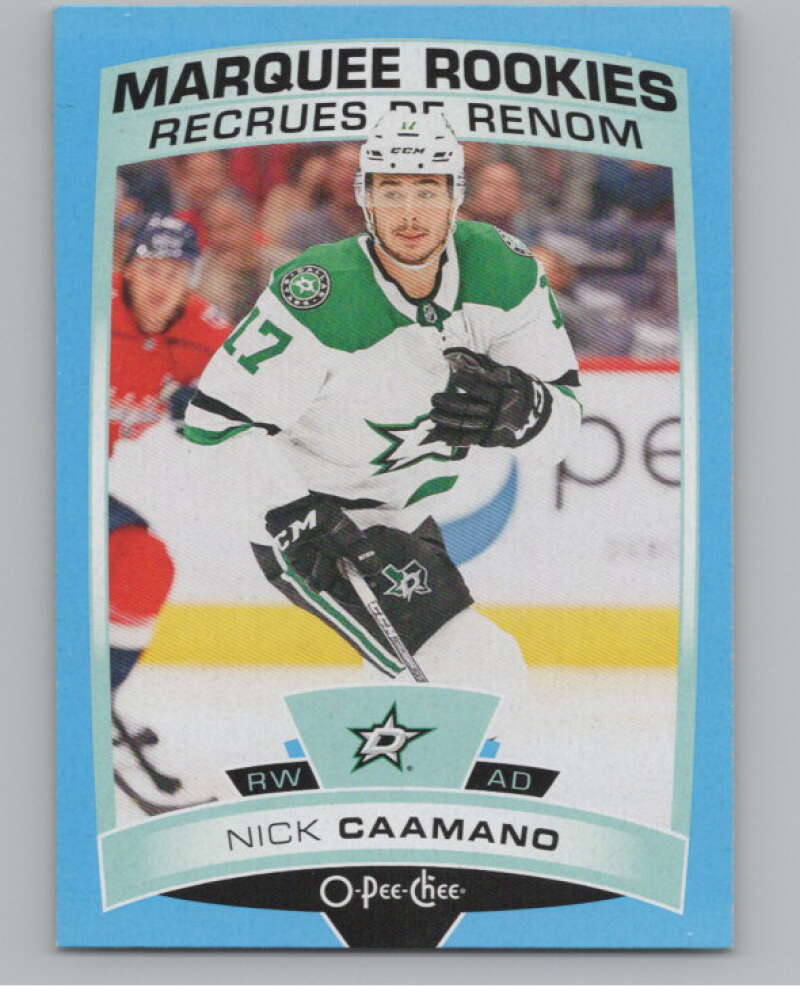 2019-20 O-Pee-Chee Blue Border #639 Nick Caamano  Dallas Stars  V100882 Image 1