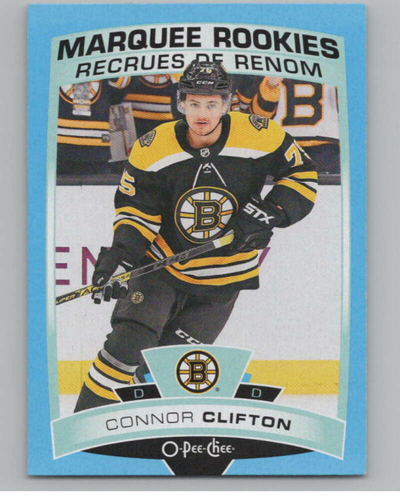 2019-20 O-Pee-Chee Blue Border #624 Connor Clifton  Boston Bruins  V100884 Image 1