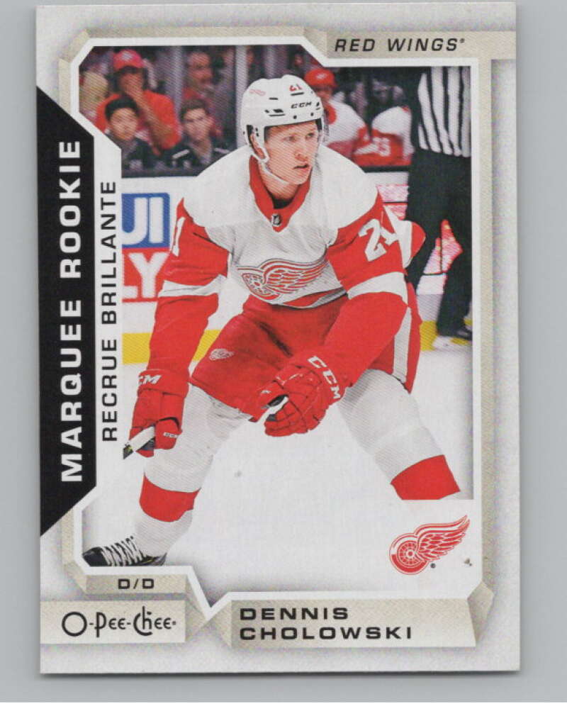 2018-19 O-Pee-Chee #633 Dennis Cholowski  RC Rookie Detroit Red Wings  V100885 Image 1