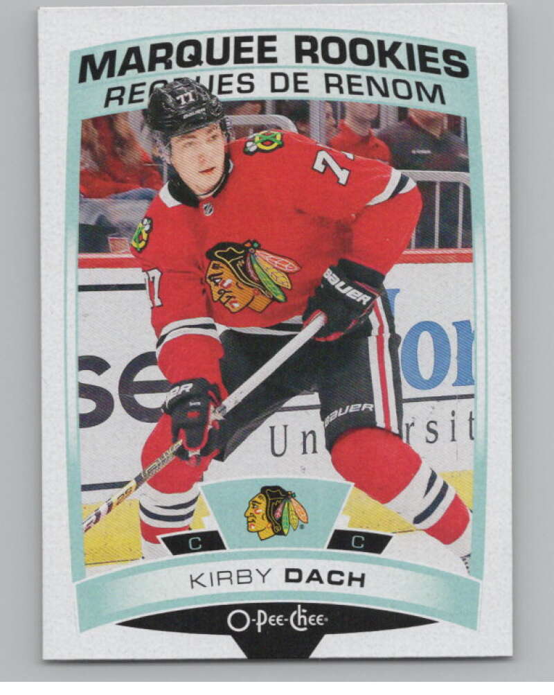 2019-20 O-Pee-Chee #612 Kirby Dach  RC Rookie Chicago Blackhawks  V100887 Image 1
