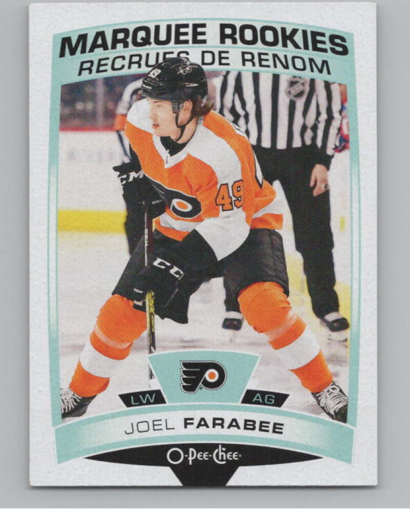 2019-20 O-Pee-Chee #613 Joel Farabee  RC Rookie Philadelphia Flyers  V100888 Image 1