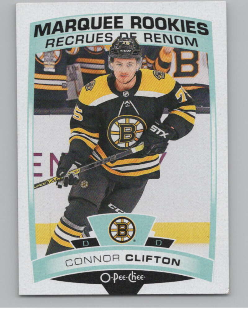 2019-20 O-Pee-Chee #624 Connor Clifton  RC Rookie Boston Bruins  V100898 Image 1