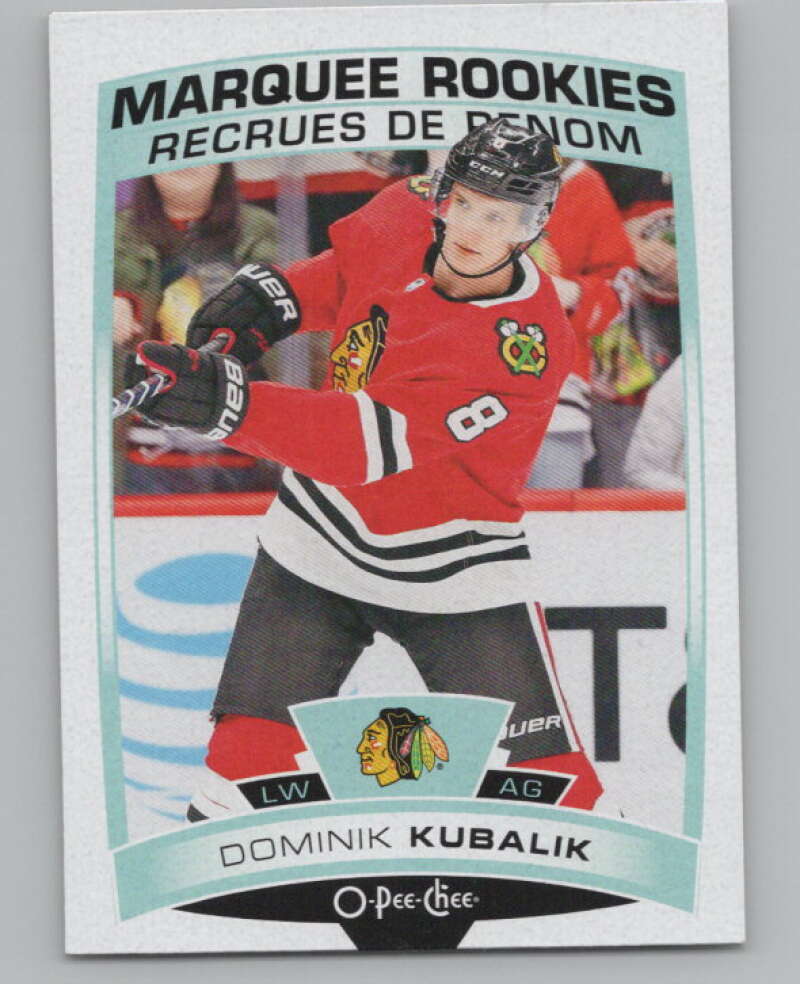 2019-20 O-Pee-Chee #630 Dominik Kubalik  RC Rookie Chicago Blackhawks  V100904 Image 1