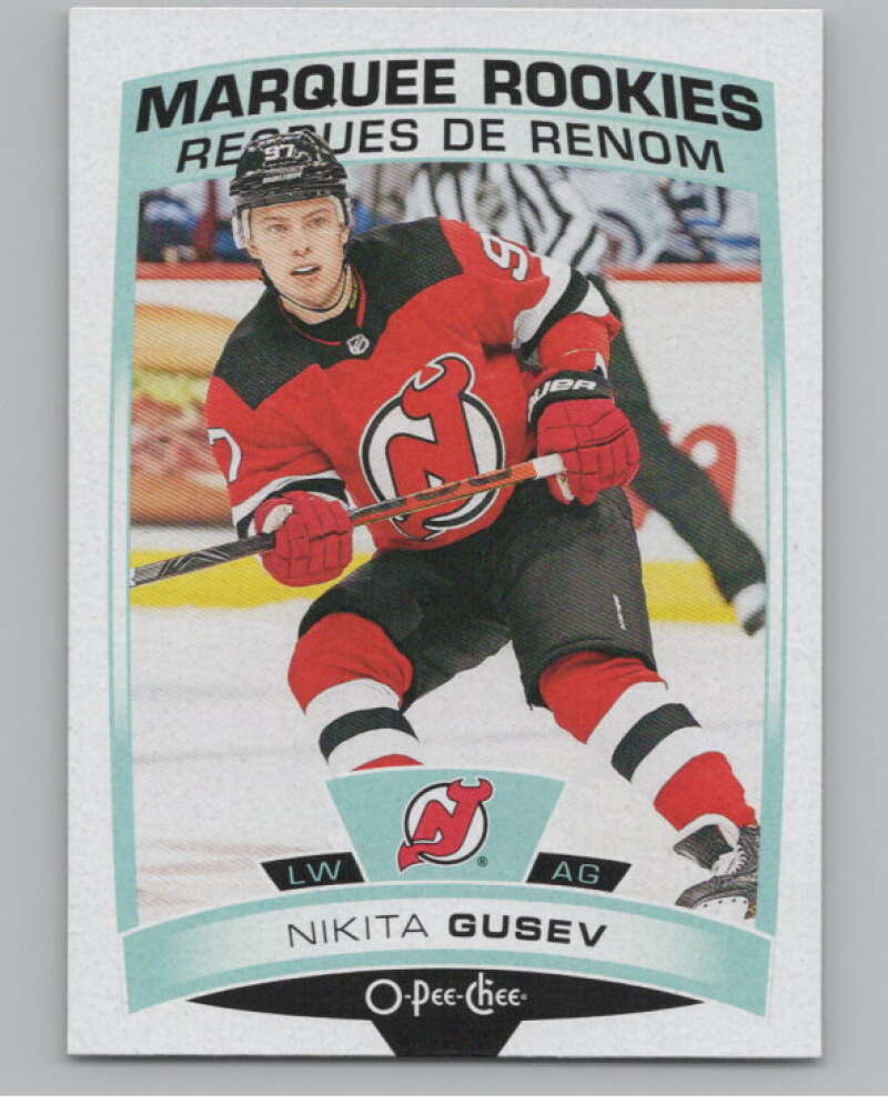 2019-20 O-Pee-Chee #635 Nikita Gusev  RC Rookie New Jersey Devils  V100909 Image 1