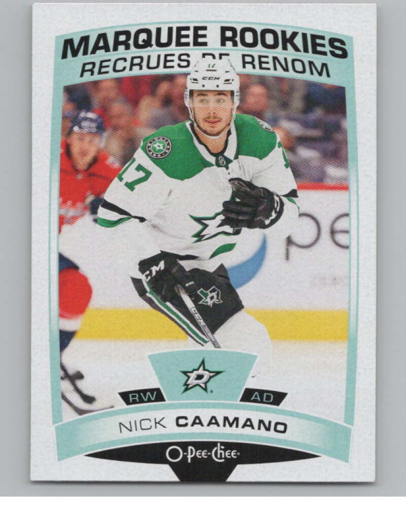 2019-20 O-Pee-Chee #639 Nick Caamano  RC Rookie Dallas Stars  V100913 Image 1