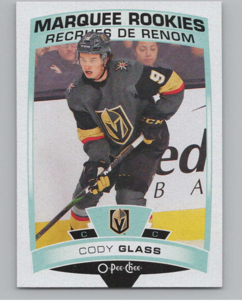 2019-20 O-Pee-Chee #642 Cody Glass  RC Rookie Vegas Golden Knights  V100917 Image 1