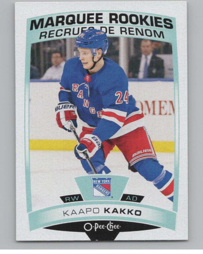 2019-20 O-Pee-Chee #650 Kaapo Kakko  RC Rookie New York Rangers  V100923 Image 1
