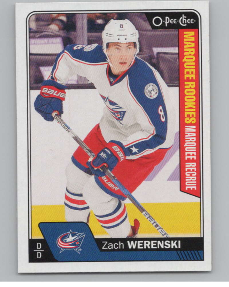 2016-17 O-Pee-Chee #678B Zach Werenski  RC Rookie Jackets  V100931 Image 1