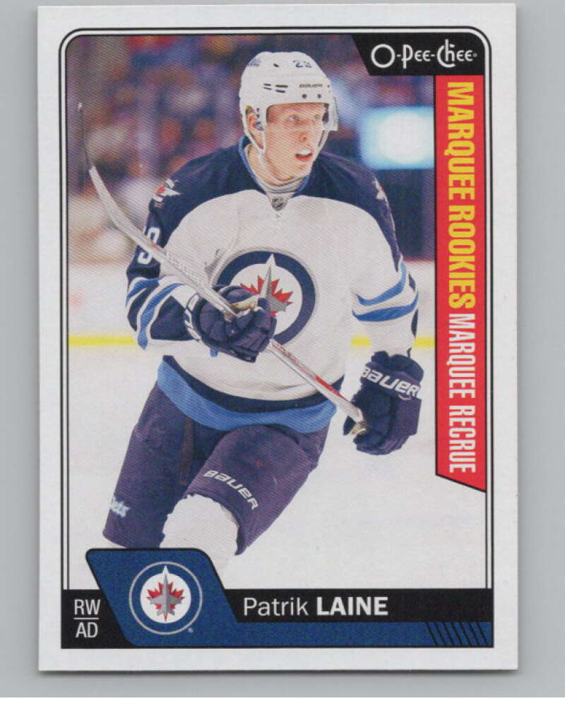 2016-17 O-Pee-Chee #679 Patrik Laine  RC Rookie Winnipeg Jets  V100932 Image 1
