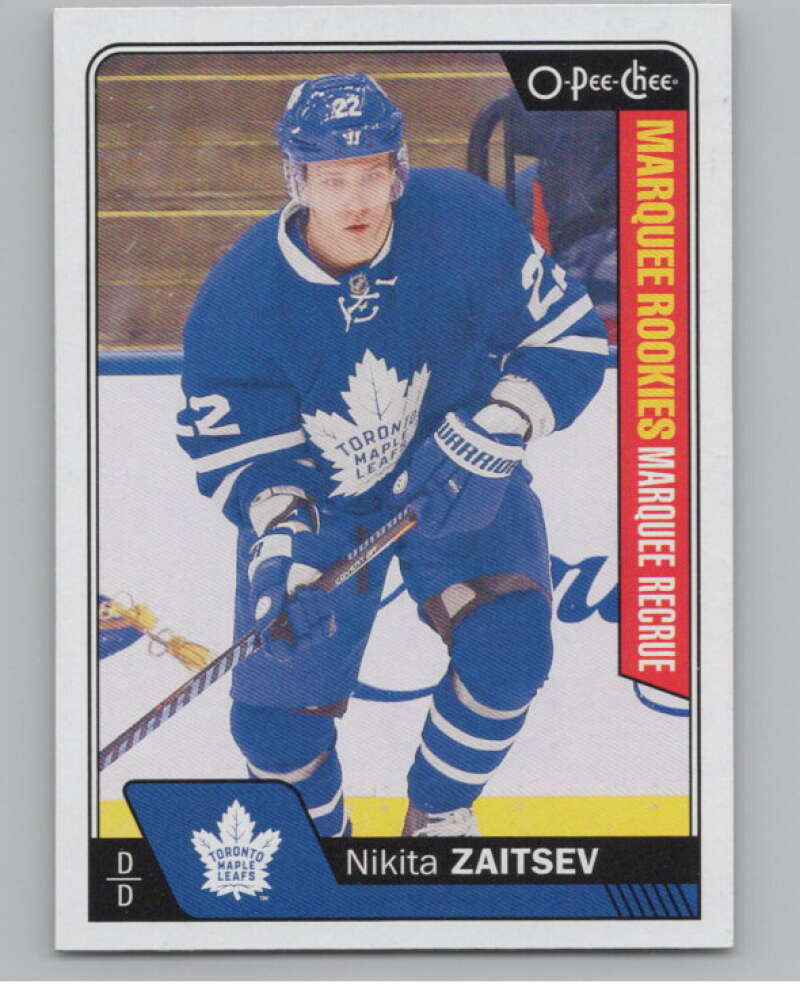 2016-17 O-Pee-Chee #680 Nikita Zaitsev  RC Rookie Toronto Maple Leafs  V100933 Image 1