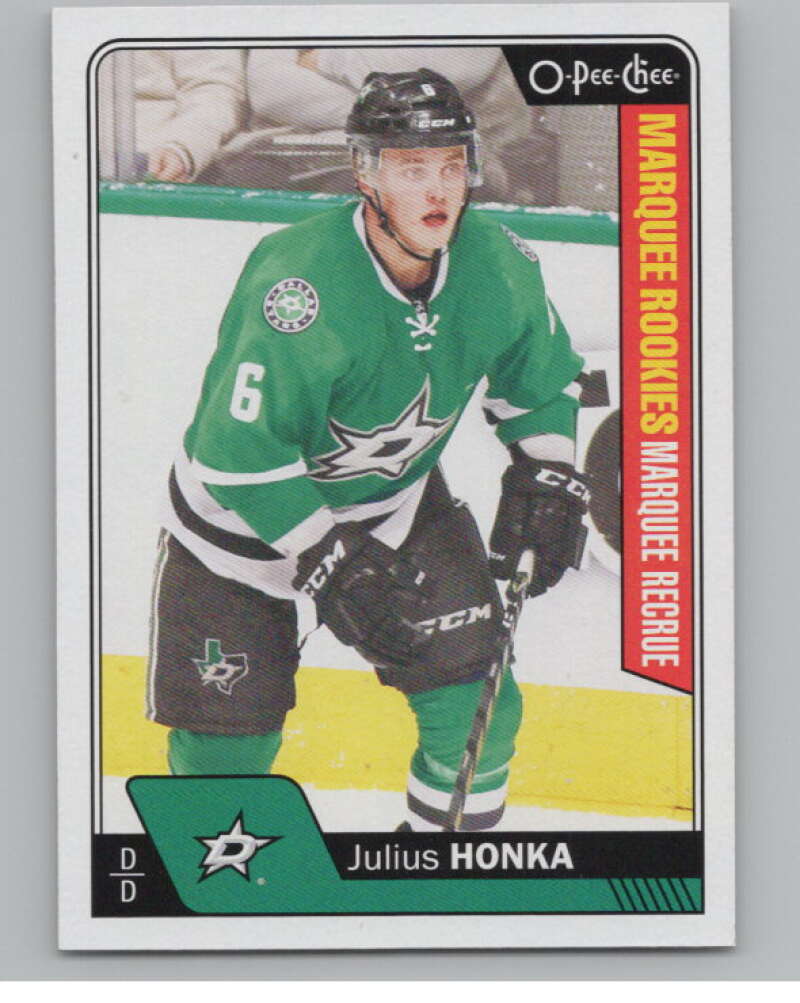 2016-17 O-Pee-Chee #690 Julius Honka  RC Rookie Dallas Stars  V100942 Image 1