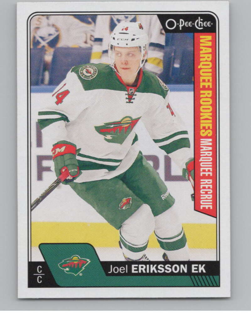 2016-17 O-Pee-Chee #697 Joel Eriksson Ek  RC Rookie Minnesota Wild  V100948 Image 1