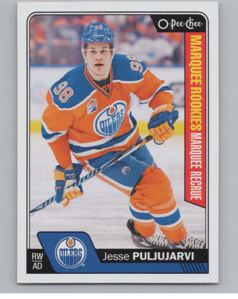2016-17 O-Pee-Chee #704 Jesse Puljujarvi  RC Rookie Edmonton Oilers  V100955 Image 1