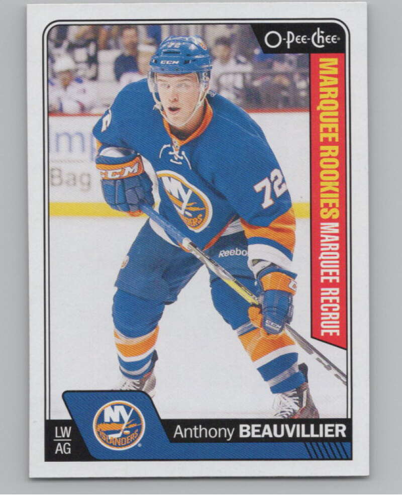 2016-17 O-Pee-Chee #705 Anthony Beauvillier  RC Rookie Islanders  V100956 Image 1