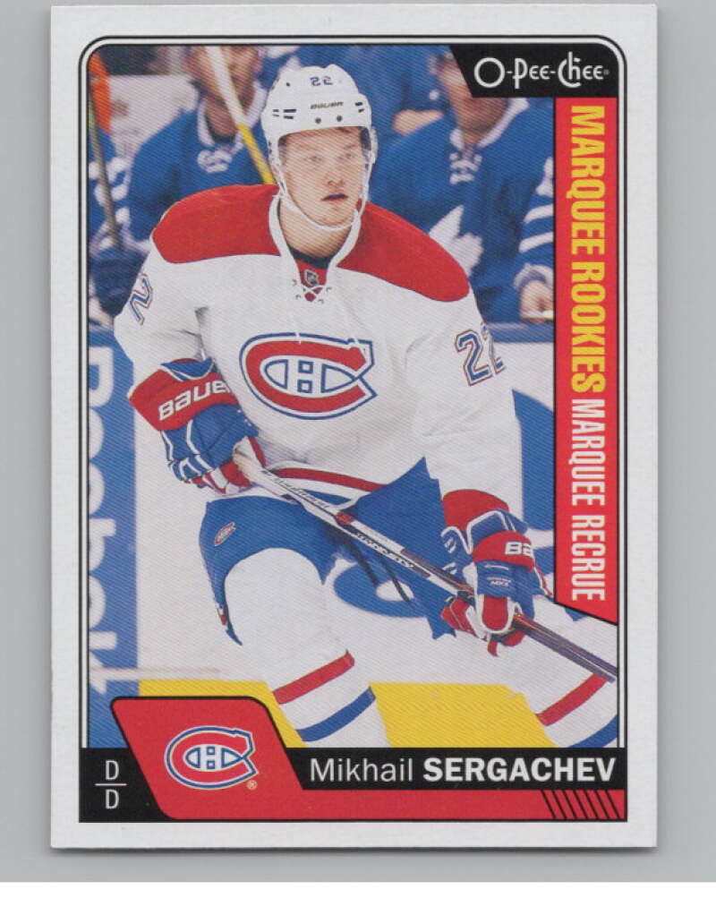 2016-17 O-Pee-Chee #707 Mikhail Sergachev  RC Rookie Canadiens  V100958 Image 1