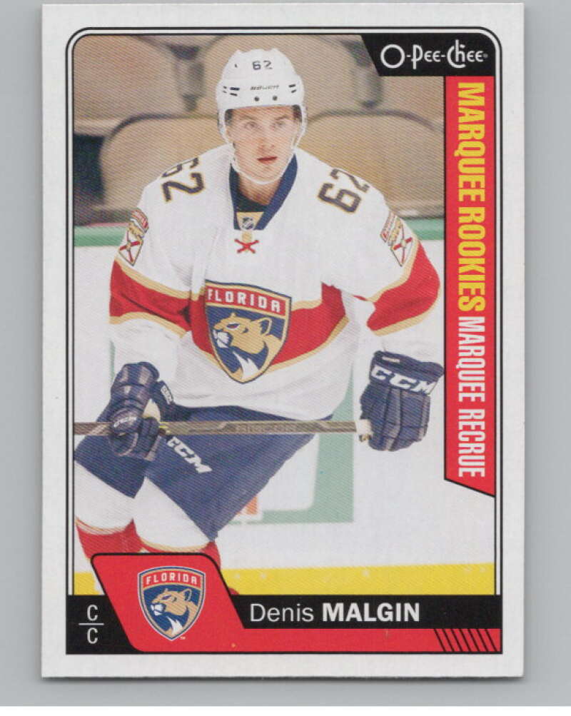 2016-17 O-Pee-Chee #709 Denis Malgin  RC Rookie Florida Panthers  V100960 Image 1