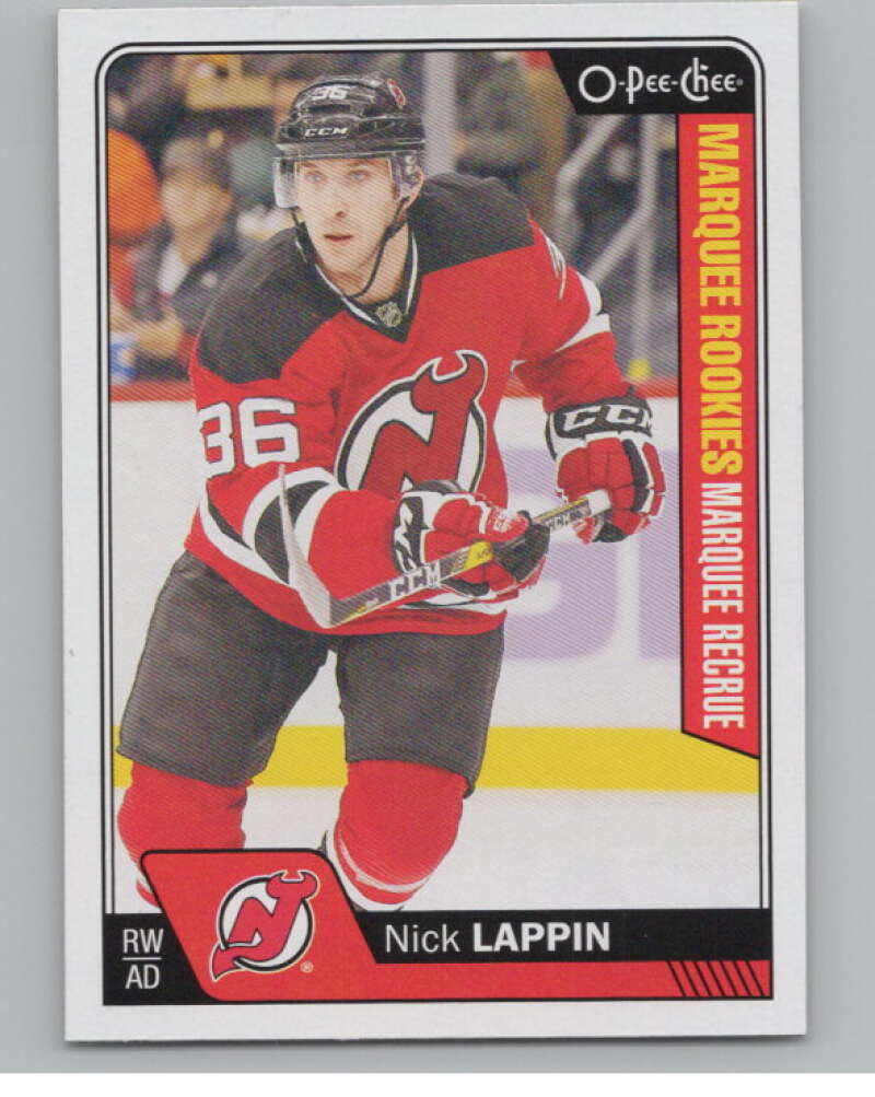 2016-17 O-Pee-Chee #710 Nick Lappin  RC Rookie New Jersey Devils  V100961 Image 1