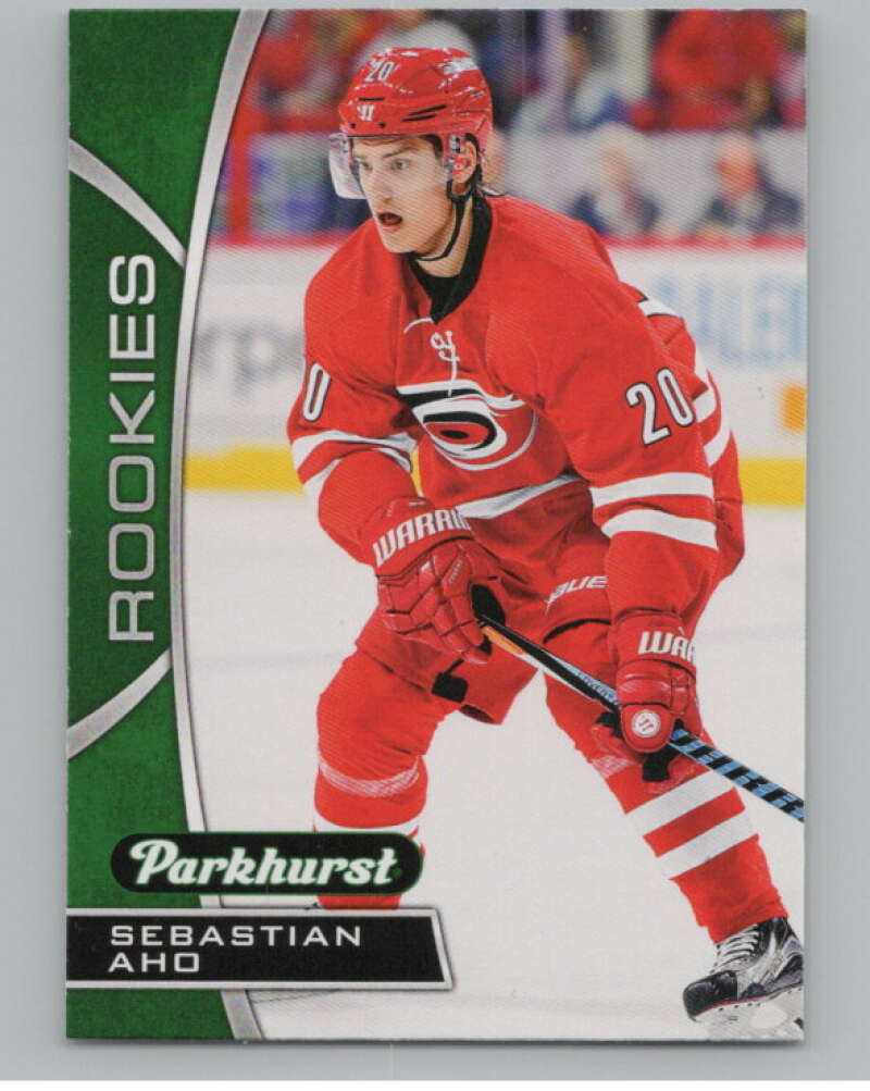2016-17 Upper Deck Parkhurst Rookies Previews #PR-4 Sebastian Aho  V100963 Image 1