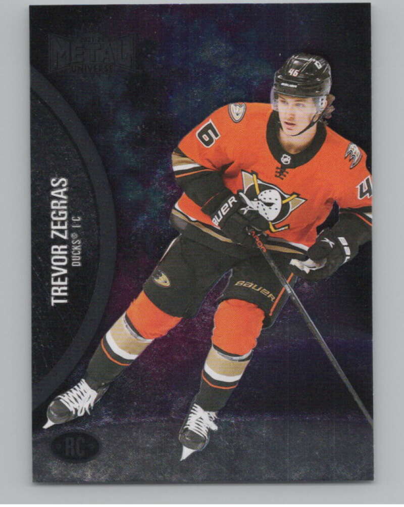 2021-22 Skybox Metal Universe #175 Trevor Zegras RC Rookie Ducks  V100969 Image 1