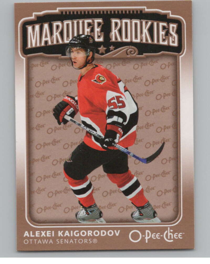 2006-07 O-Pee-Chee #562 Alexei Kaigorodov  RC Rookie Ottawa Senators  V100972 Image 1