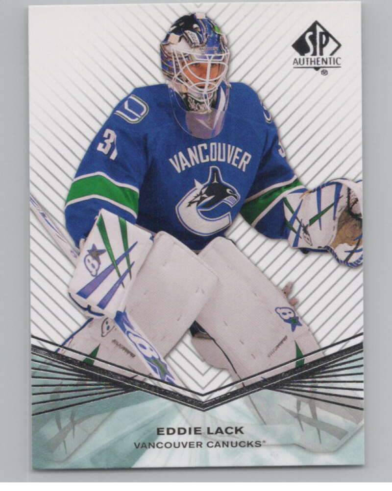 2011-12 Upper Deck SP Authentic Rookie Extended #R93 Eddie Lack  V100973 Image 1