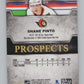2021-22 Skybox Metal Universe Premium Prospects Sapphire Shane Pinto  V100979 Image 2
