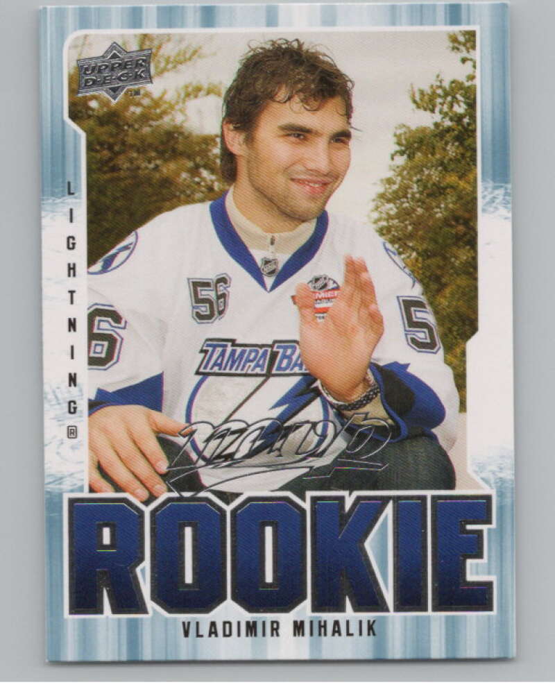 2008-09 Upper Deck MVP #382 Vladimir Mihalik RC Rookie Lightning  V100985 Image 1