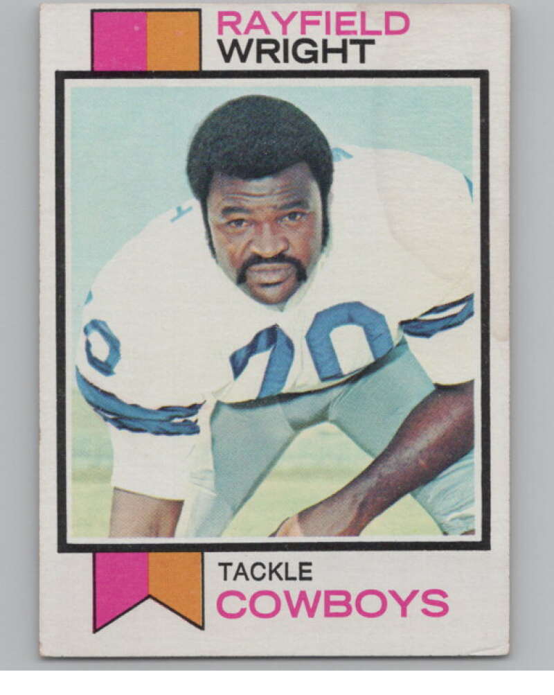 1973 Topps #110 Rayfield Wright  Dallas Cowboys  100989 Image 1