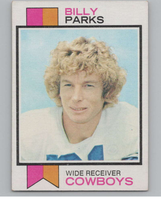 1973 Topps #131 Billy Parks  RC Rookie Dallas Cowboys  100990 Image 1