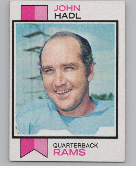 1973 Topps #215 John Hadl  Los Angeles Rams  100993 Image 1
