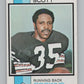 1973 Topps #509 Bo Scott  Cleveland Browns  100996 Image 1
