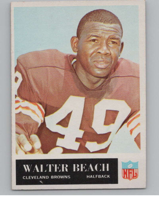 1965 Philadelphia #30 Walter Beach  Cleveland Browns  100999 Image 1
