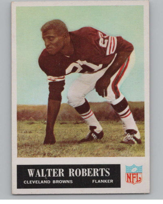 1965 Philadelphia #38 Walter Roberts  Cleveland Browns  101000 Image 1
