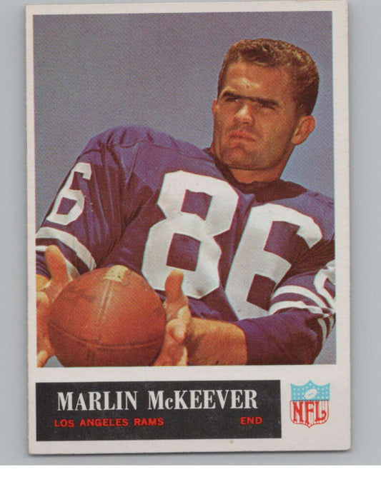 1965 Philadelphia #91 Marlin McKeever  Los Angeles Rams  101002 Image 1