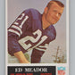 1965 Philadelphia #92 Ed Meador  Los Angeles Rams  101003 Image 1