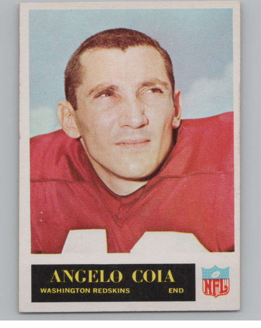 1965 Philadelphia #186 Angelo Coia  Washington Redskins  101014 Image 1